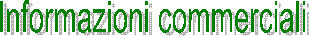 Informazioni commerciali